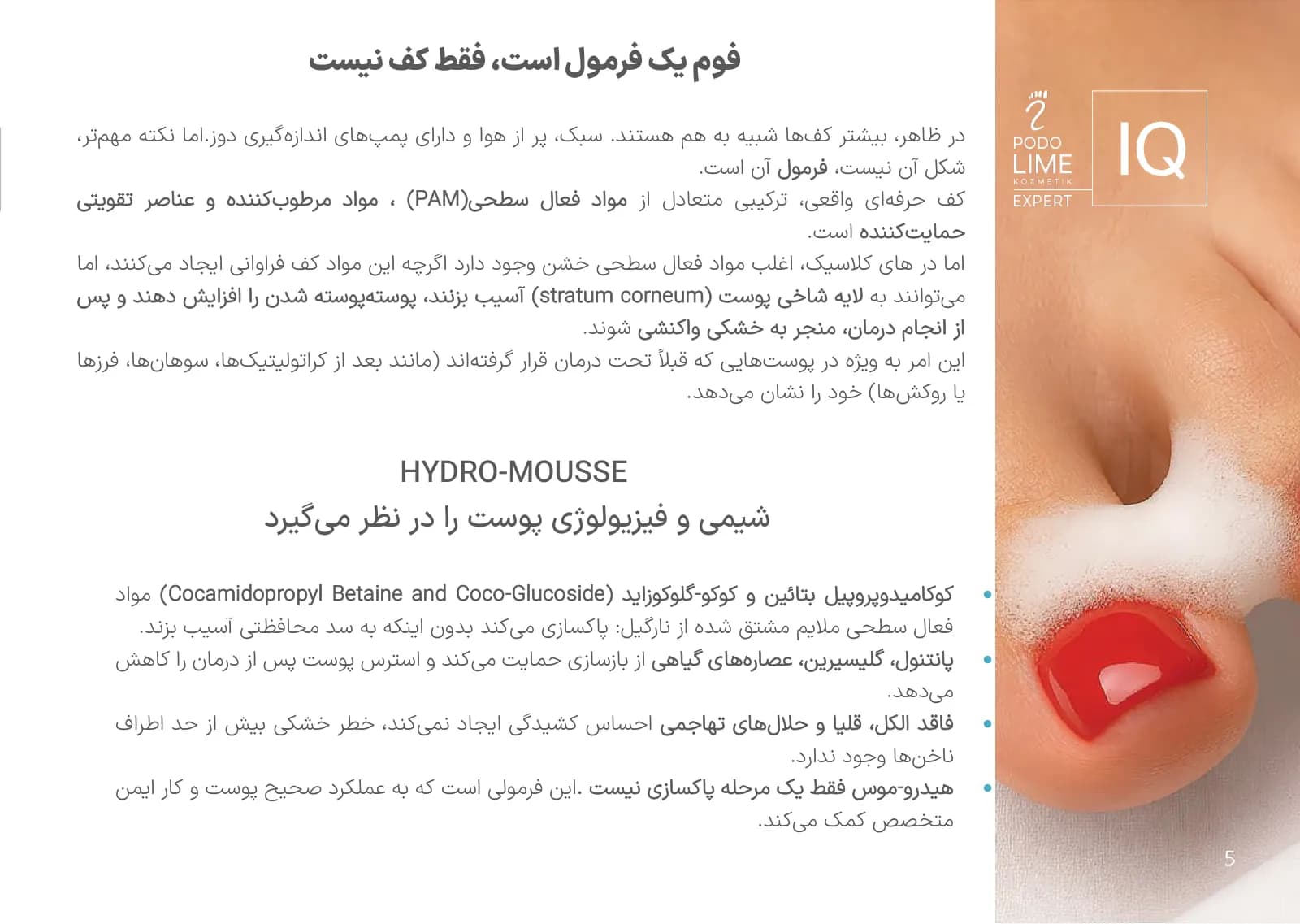 صفحه ۵ کاتالوگ پودولایم